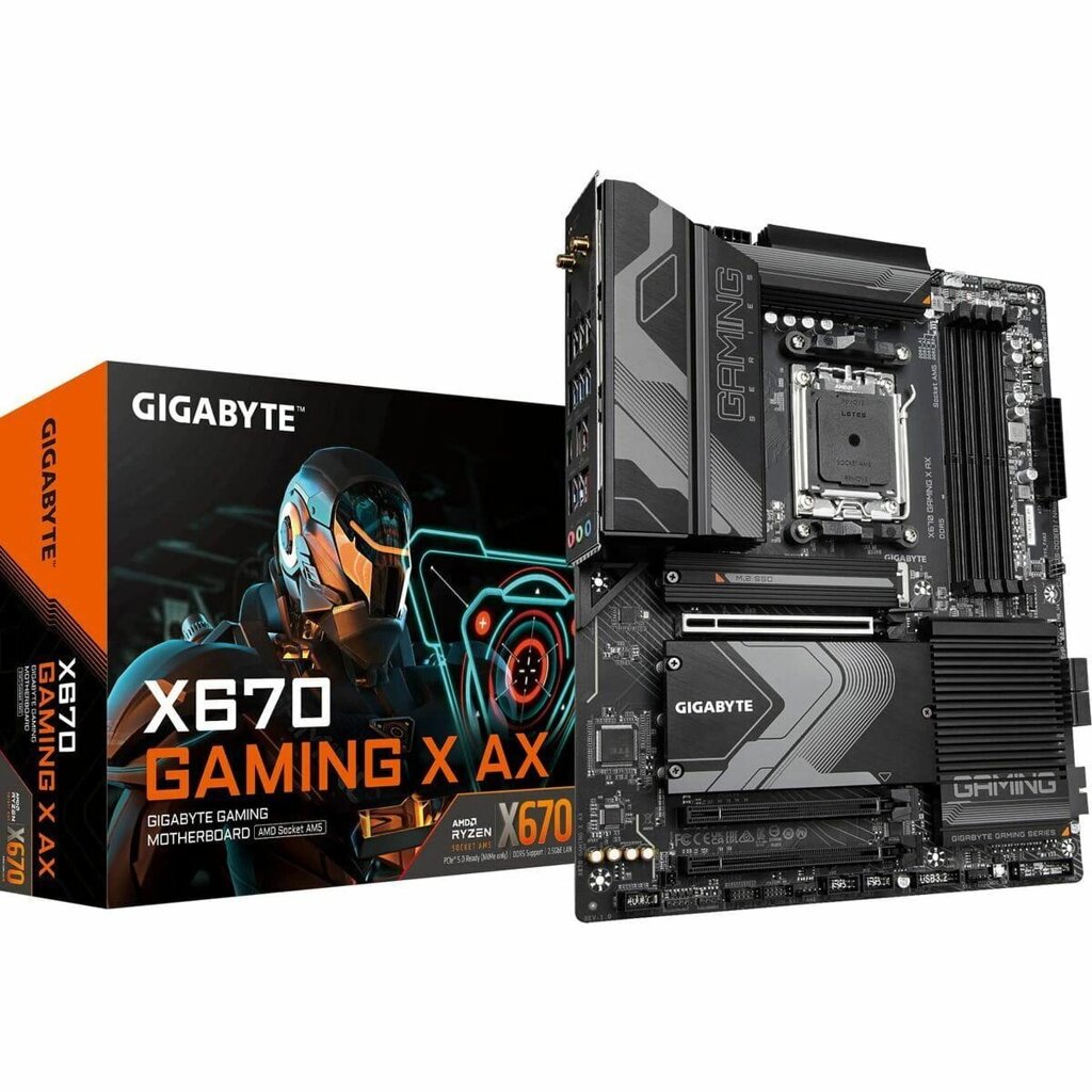 Ігрова материнська плата Gigabyte X670 Gaming X Axe Intel Wi-Fi 6 Amd Am5 від компанії Euromarka - фото 1