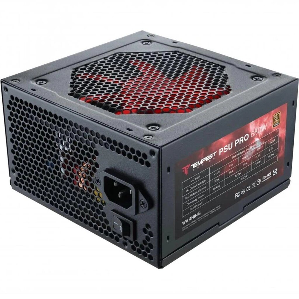 Ігровий блок живлення Tempest Psu Pro 650 Вт від компанії Euromarka - фото 1