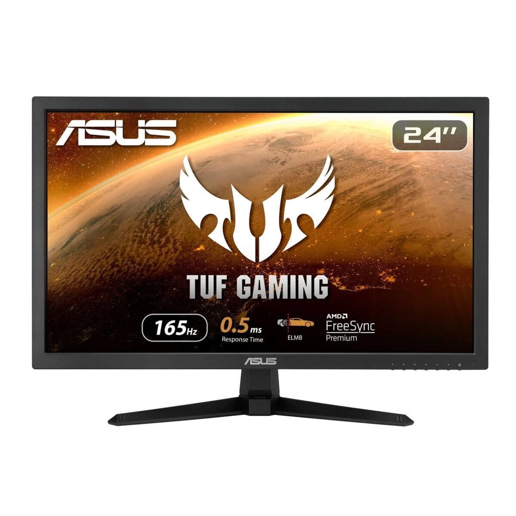 Ігровий монітор Asus Vg248Q1B 24 дюйми, Tn, без мерехтіння, 165 Гц від компанії Euromarka - фото 1