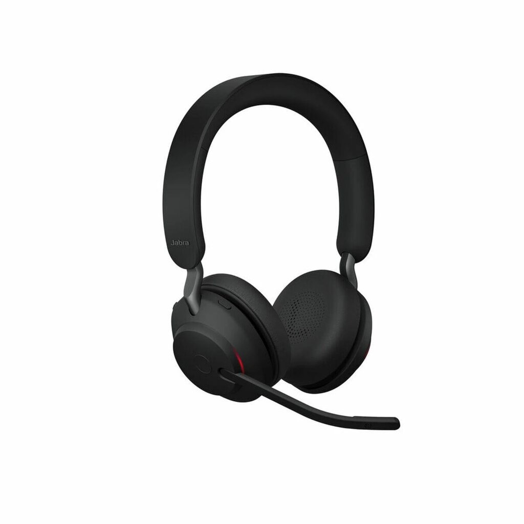 Jabra Evolve2 Чорні навушники потужністю 65 Вт із мікрофоном від компанії Euromarka - фото 1