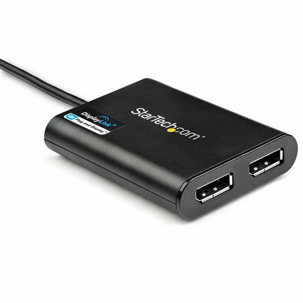 Кабель Displayport Usb 3.0 Startech Usb32Dp24K60 Чорний від компанії Euromarka - фото 1