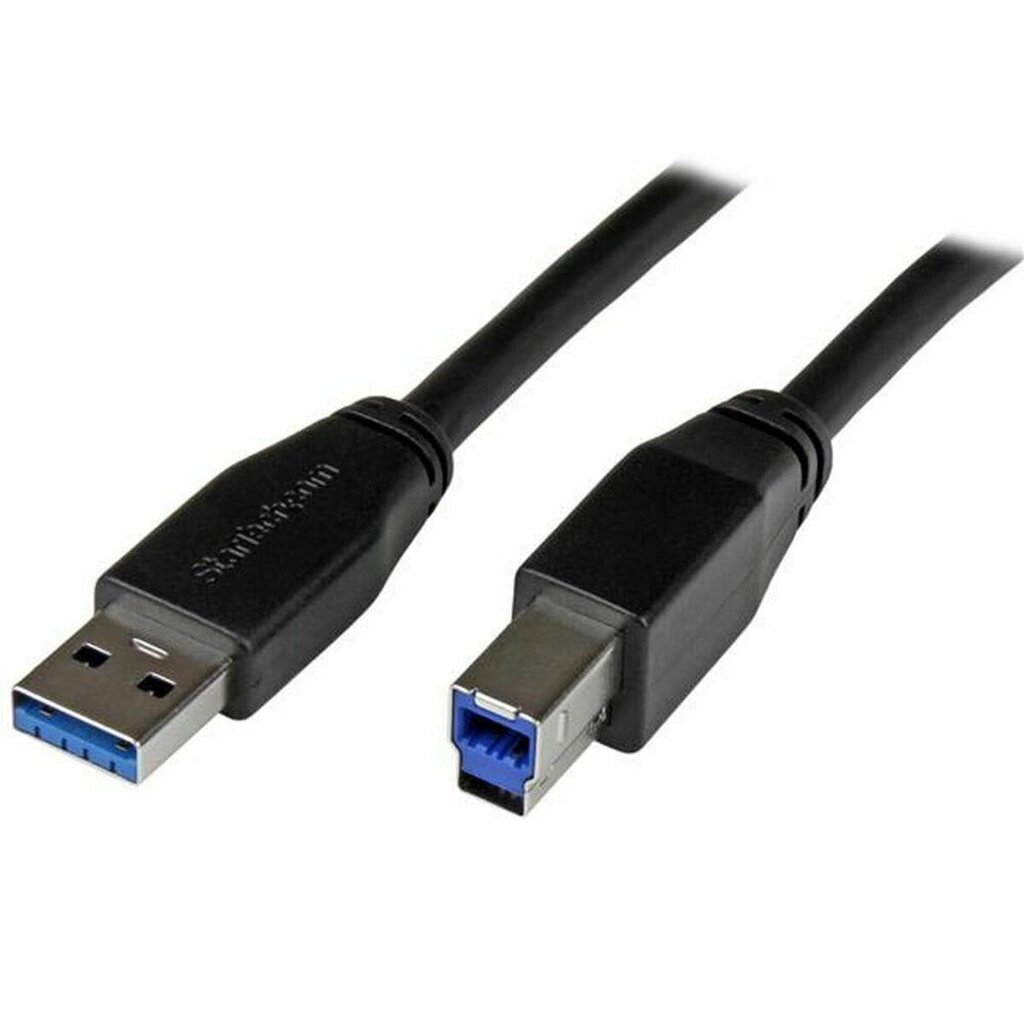 Кабель USB A до USB B Startech Usb3Sab10M Чорний від компанії Euromarka - фото 1