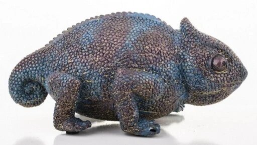 Kameleon Figurine O175A Декоративна скульптура ящірки Статуетка Бренд Європи від компанії Euromarka - фото 1