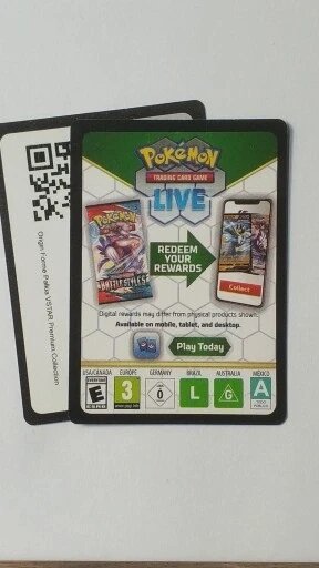 Колекційна карта Code Pokemon Origin Forme Palkia Vstar Collection Foteleamo від компанії Euromarka - фото 1