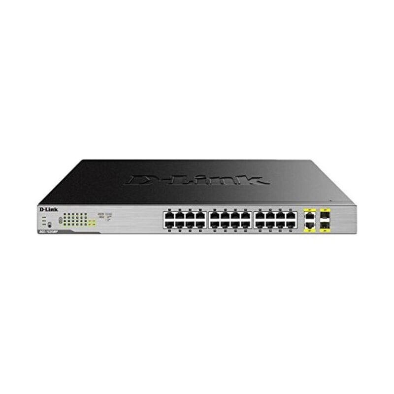 Комутаційна шафа D-Link Dgs-1026Mp, 24 порти Poe, 2 порти Sfp від компанії Euromarka - фото 1