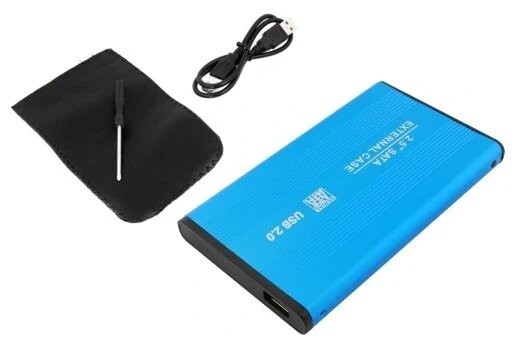 Корпус SATA hdd 2.5 відсік для дискода usb 2.0 AK88F від компанії Euromarka - фото 1