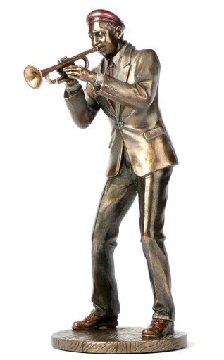 Красива джазова фігурка Trumpeter Veronese Статуетка Бренд Європи від компанії Euromarka - фото 1