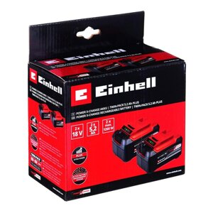 Літієва батарея Einhell Pxc-Twinpack 5,2 А·год, 18 В (2 шт.)