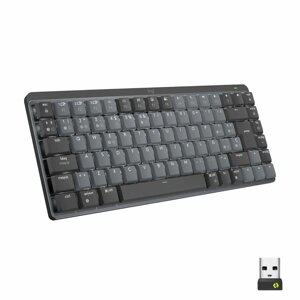 Logitech 920-010780 Bluetooth-клавіатура, англійська Eeuu, чорна, сіра, Qwerty Qwerty Us International