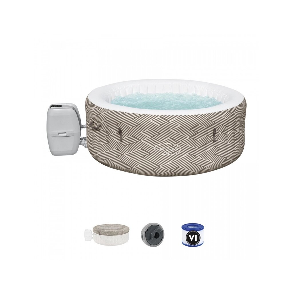 Мадрид Lay-Z-Spa BESTWAY Garden Jacuzzi на 4 людини + Насос із фільтром + Кришка від компанії Euromarka - фото 1