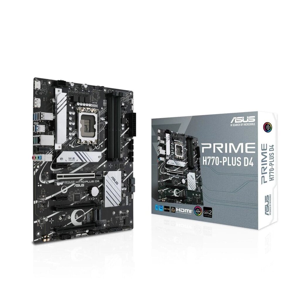 Материнська плата Asus Prime H770-Plus D4 Intel H770 Lga 1700 від компанії Euromarka - фото 1