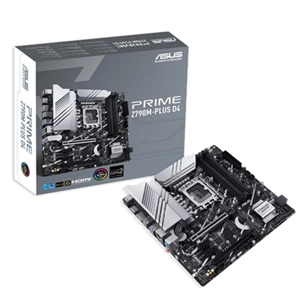 Материнська плата Asus Prime Z790M-Plus D4 Lga 1700 Intel від компанії Euromarka - фото 1