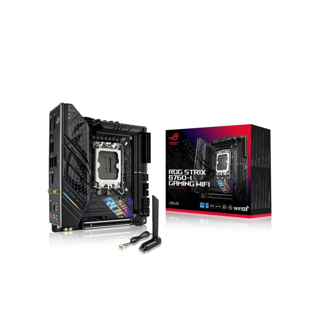 Материнська плата Asus Rog Strix B760-I Gaming Wi-Fi Lga 1700 від компанії Euromarka - фото 1