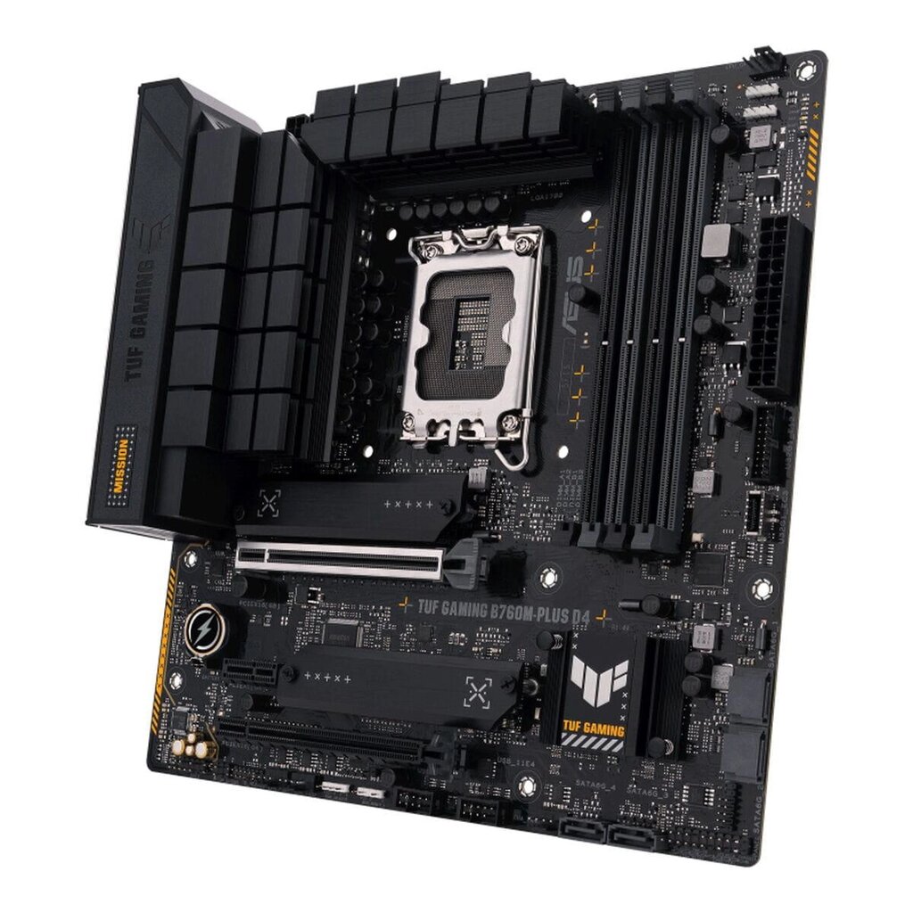 Материнська плата Asus Tuf Gaming B760M-Plus D4 Intel Intel B760 Lga 1700 від компанії Euromarka - фото 1