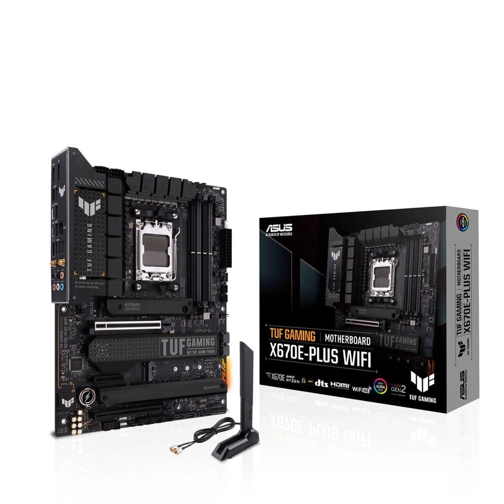 Материнська плата Asus Tuf Gaming X670E-Plus Wi-Fi Amd Amd X670 Amd Am5 Lga 1700 від компанії Euromarka - фото 1