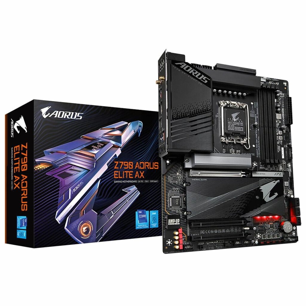 Материнська плата Gigabyte Z790 Aorus Elite Axe Intel Intel Z790 Express Lga 1700 від компанії Euromarka - фото 1