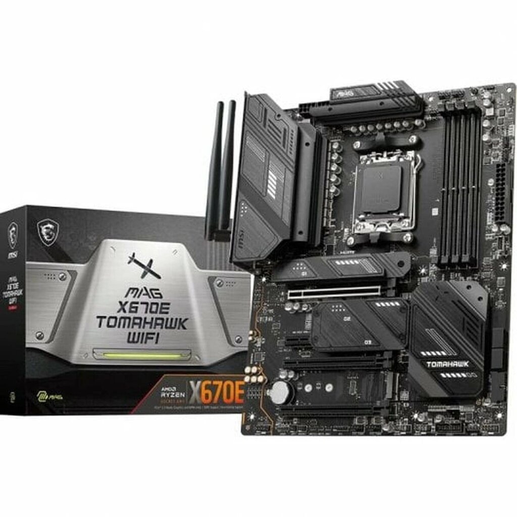 Материнська плата Msi Mag X670E Tomahawk Wi-Fi Amd Amd X670 Amd Am5 від компанії Euromarka - фото 1