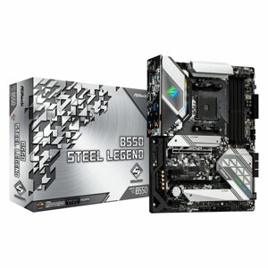 Материнська плата Asrock B550 Steel Legend Amd Am4 Amd Amd B550