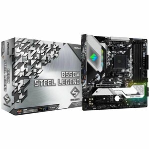 Материнська плата Asrock B550M Steel Legend Amd Am4 Amd Amd B550