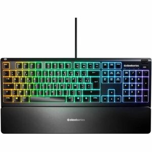 Механічна клавіатура Steelseries Apex 3 French Black Azerty