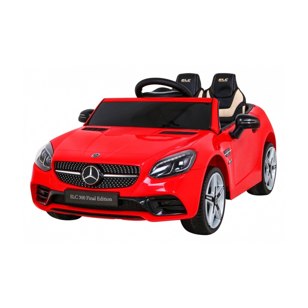 Mercedes Benz SLC300 Дитячий автомобіль на акумуляторі Червоний + Звуки MP3 Підсвітка + Пульт дистанційного від компанії Euromarka - фото 1