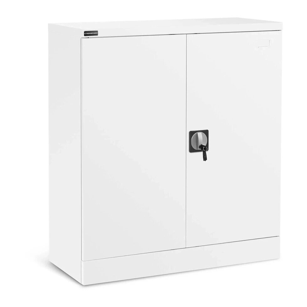 Металева шафа - 102 см - 2 полиці - білі Fromm & Starck EX10260227 меблі за сто ( -) від компанії Euromarka - фото 1