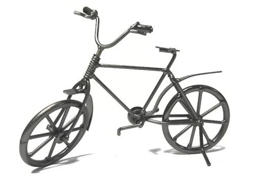 Металевий велосипед модель 18x11x6,5 см GII Статуетка Бренд Європи від компанії Euromarka - фото 1