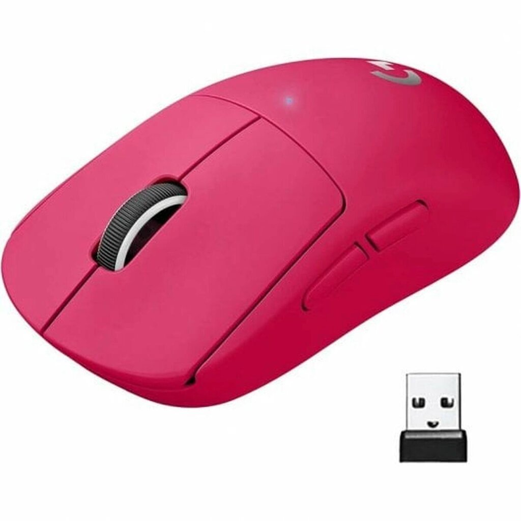 Миша Logitech G Pro X Superlight 2 Lightspeed рожевого пурпурового кольору від компанії Euromarka - фото 1