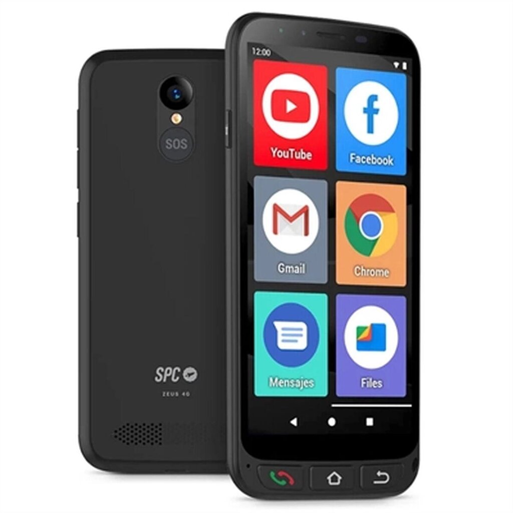 Мобільний телефон для літніх людей Spc Zeus 4G 5,5 дюйма Hd + 1 ГБ оперативної пам'яті 16 ГБ 16 ГБ оперативної від компанії Euromarka - фото 1