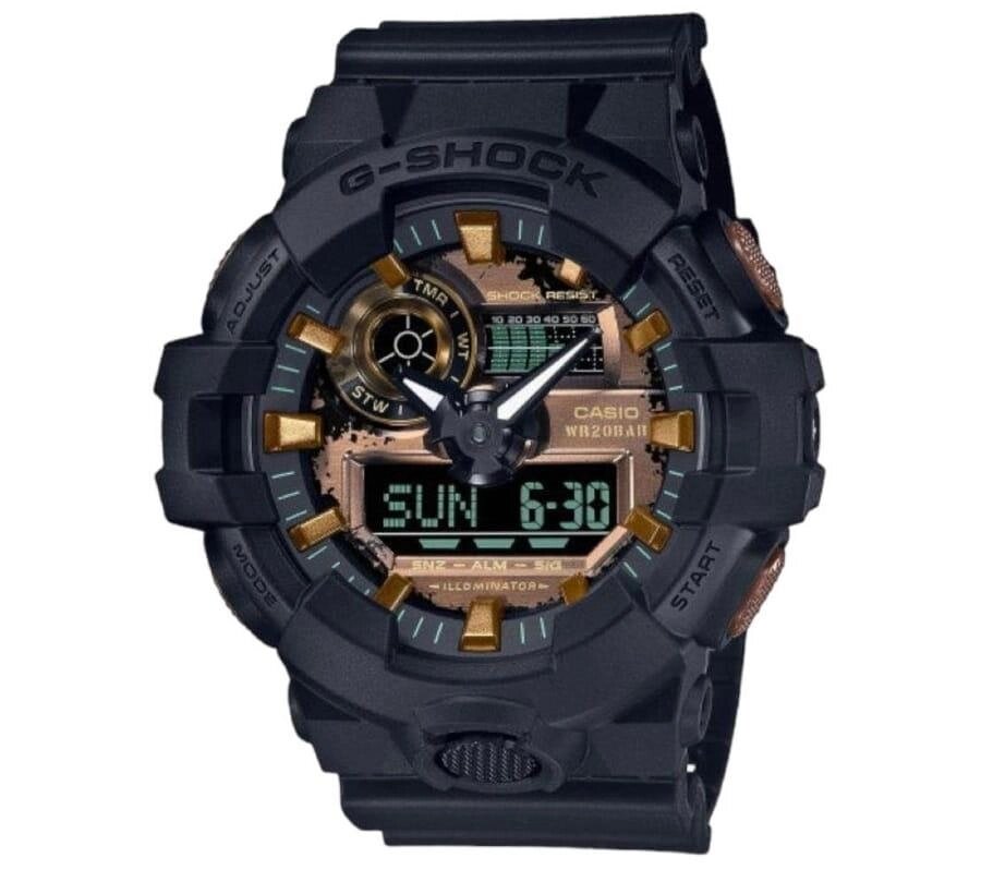 Мод Casio G-Shock. Класичний чорний і іржавий від компанії Euromarka - фото 1