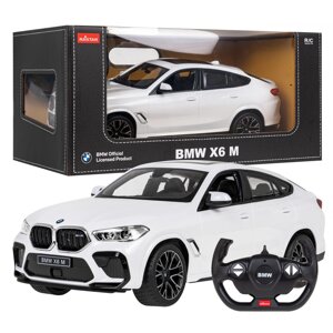 Модель BMW X6 M білий RASTAR 1:14 Автомобіль з дистанційним керуванням + пульт 2,4 ГГц