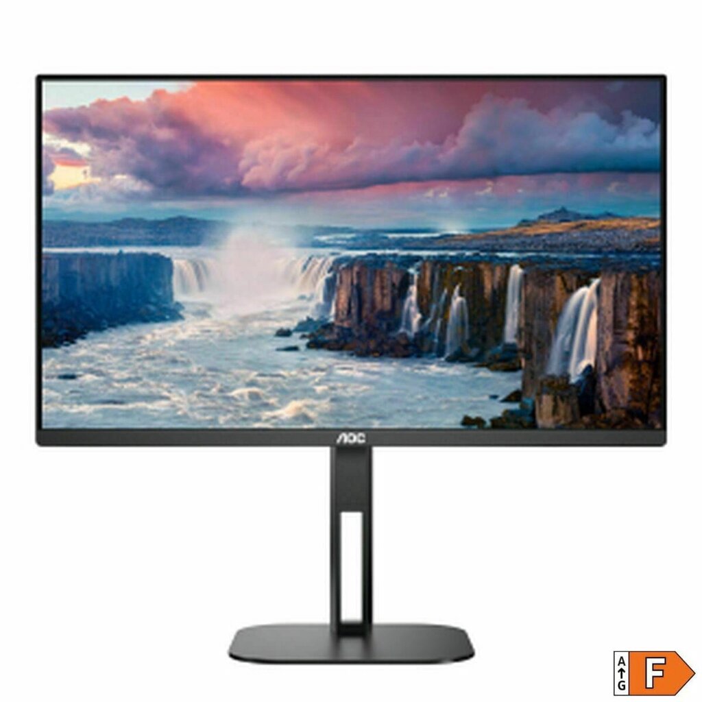 Монітор Aoc 27V5Ce/Bk 27 дюймів зі світлодіодною підсвіткою Ips Amd Freesync, без мерехтіння, 75 Гц, 50-60 Гц від компанії Euromarka - фото 1