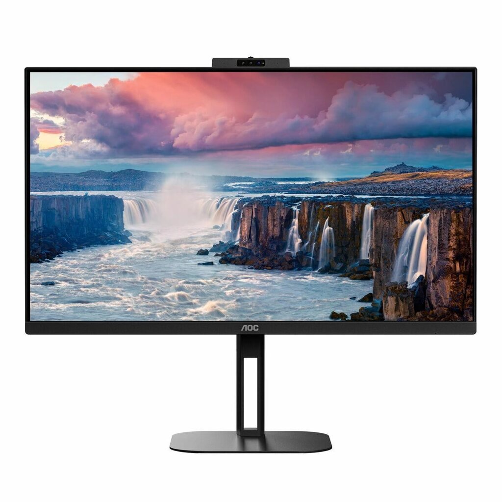 Монітор Aoc Q27V5Cw/Bk 27 дюймів зі світлодіодною підсвіткою Ips Amd Freesync, без мерехтіння, 75 Гц від компанії Euromarka - фото 1