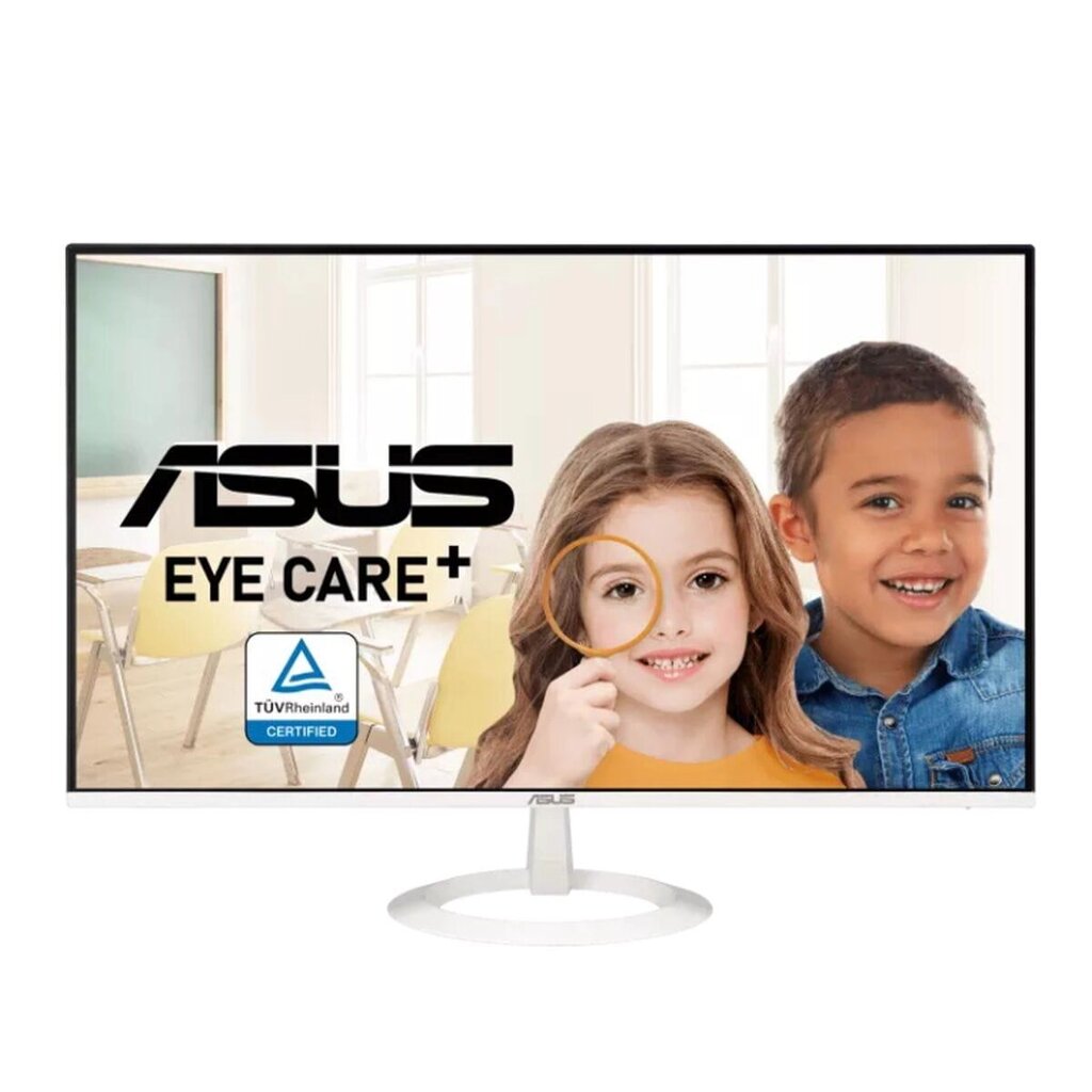 Монітор Asus Vz27Ehf-W, 100 Гц, 27 дюймів, світлодіодний Ips, РК-дисплей, без мерехтіння від компанії Euromarka - фото 1