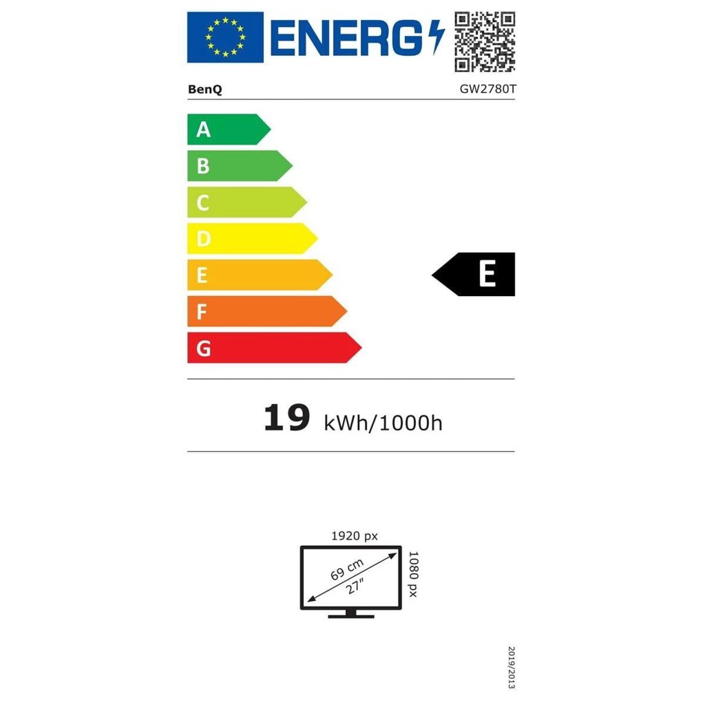 Монітор Benq Gw2780T 27 дюймів Full HD 60 Гц від компанії Euromarka - фото 1