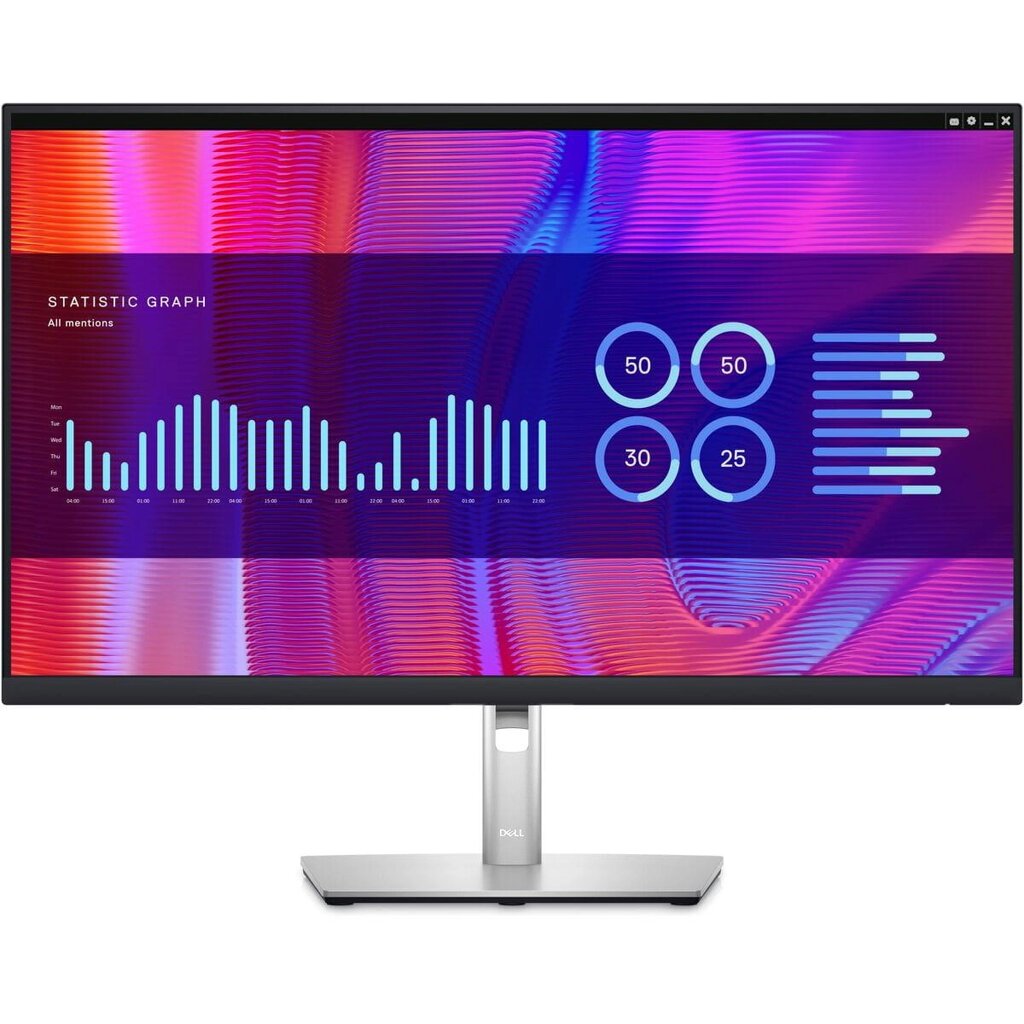 Монітор Dell 27 дюймів зі світлодіодною підсвіткою Ips LCD від компанії Euromarka - фото 1