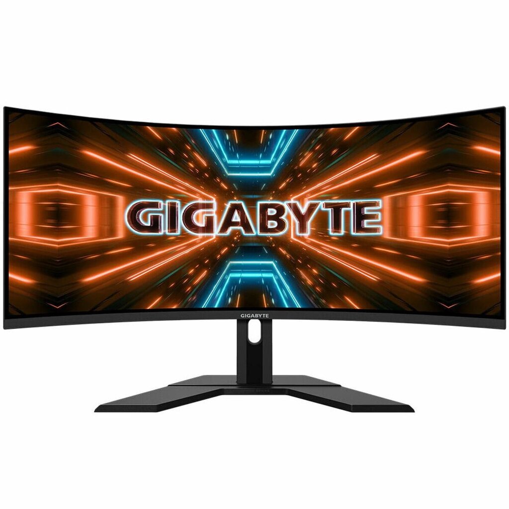 Монітор Gigabyte G34Wqc A, 34 дюйми, 2K Va, РК-дисплей, без мерехтіння, 50-60 Гц від компанії Euromarka - фото 1