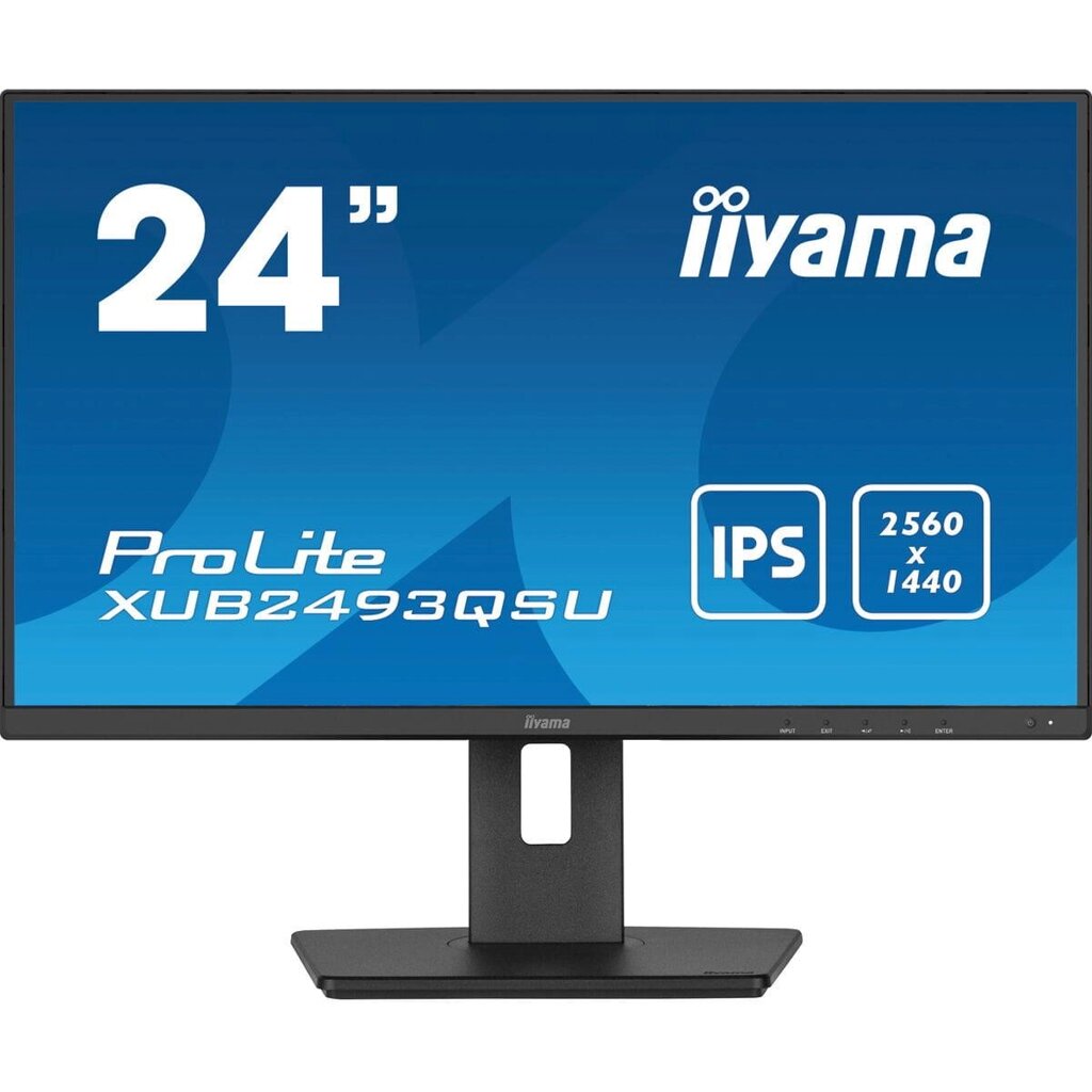 Монітор Iiyama Prolite Xub2493Qsu-B5 24 дюйми, світлодіодний Ips, без мерехтіння, 60 Гц від компанії Euromarka - фото 1