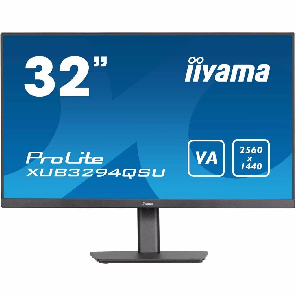 Монітор Iiyama Xub3294Qsu-B1 32 дюйми, світлодіодний РК-дисплей Va, без мерехтіння, 75 Гц від компанії Euromarka - фото 1