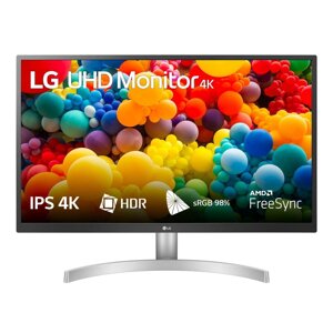 Монітор LG 27Ul500-W 27 дюймів 4K Ultra HD Ips Hdr Led