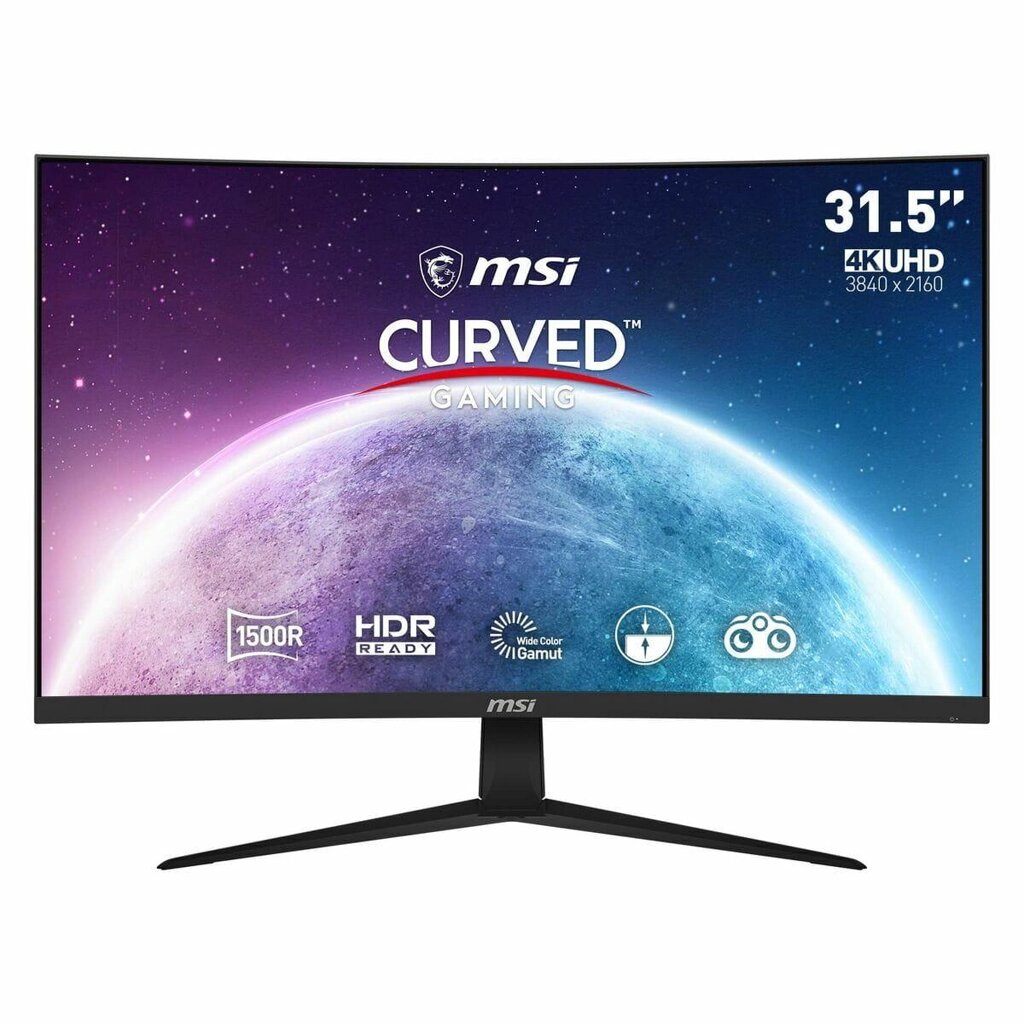 Монітор Msi G321Cuv 31,5 дюйма, 60 Гц, ігровий, 32 дюйми, Va від компанії Euromarka - фото 1