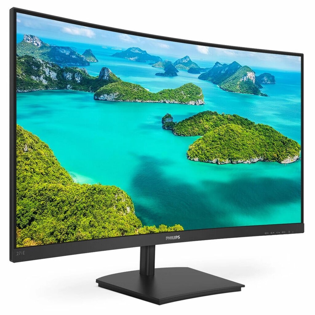 Монітор Philips 271E1Sca/00 Krzywa HDMI 75 Гц 27 дюймів Led Va РК-дисплей без мерехтіння 50-60 Гц від компанії Euromarka - фото 1