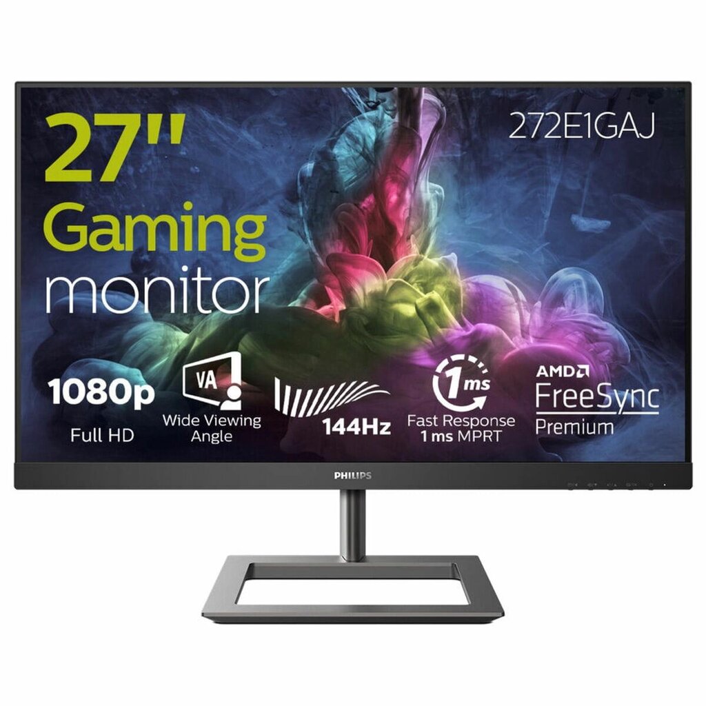 Монітор Philips 272E1Gaj/00 Led Va з РК-дисплеєм, без мерехтіння, 144 Гц від компанії Euromarka - фото 1