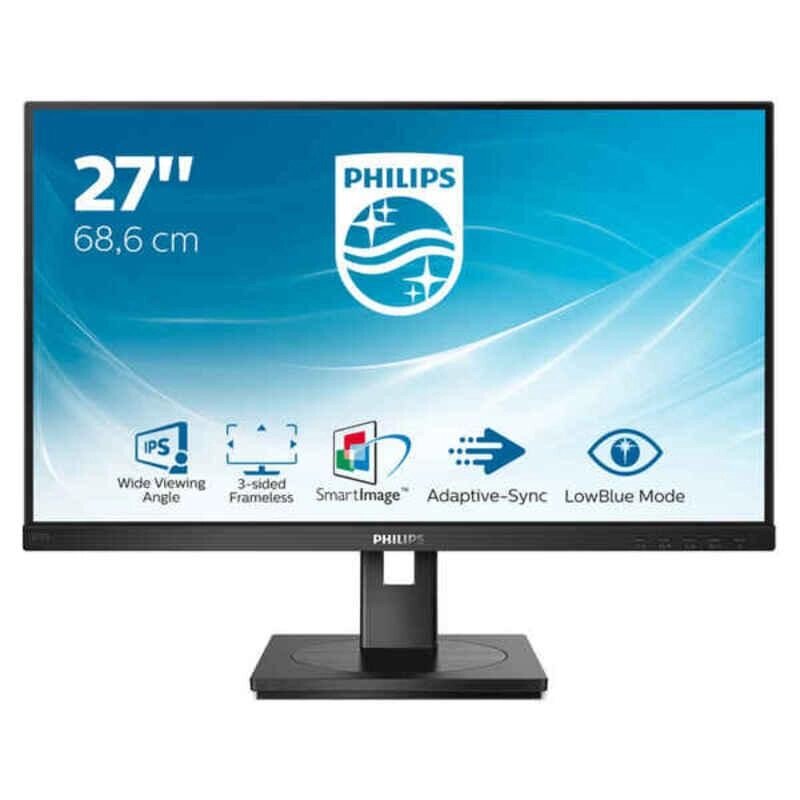 Монітор Philips 272S1Ae/00 27 дюймів Full HD Ips РК-дисплей без мерехтіння 75 Гц від компанії Euromarka - фото 1