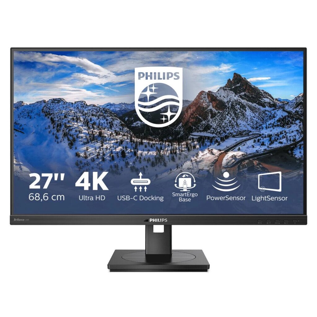 Монітор Philips 279P1/00, 3840 x 2160 пікселів, 27 дюймів, світлодіодний від компанії Euromarka - фото 1