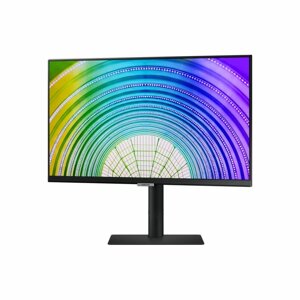 Монітор Samsung Ls24A600Ucuxen 24 дюйми зі світлодіодною підсвіткою Ips Hdr10 РК-дисплей Amd Freesync без