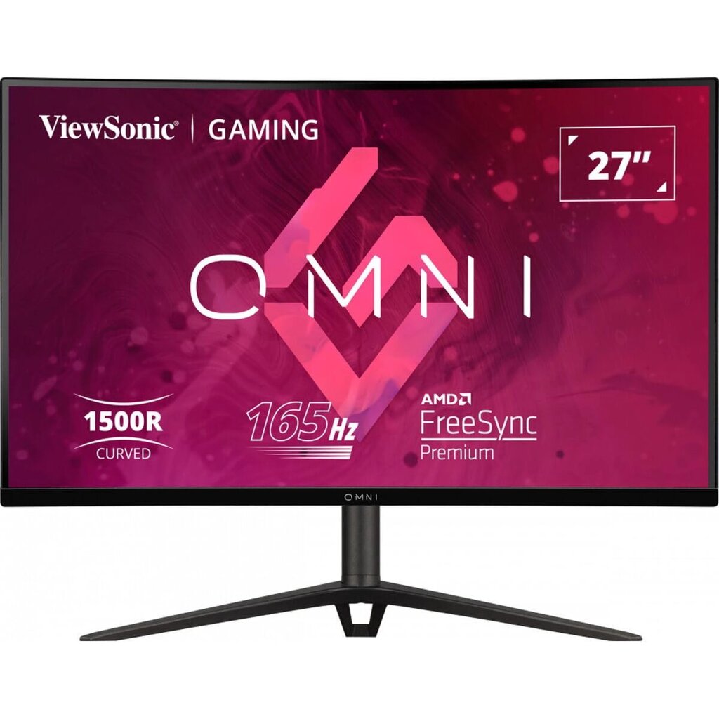 Монітор Viewsonic Vx2718-2Kpc-Mhdj 27 дюймів, світлодіод Va, без мерехтіння, 165 Гц від компанії Euromarka - фото 1