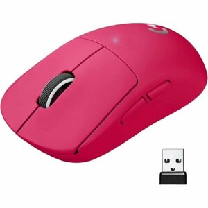 Миша Logitech G Pro X Superlight 2 Lightspeed рожевого пурпурового кольору