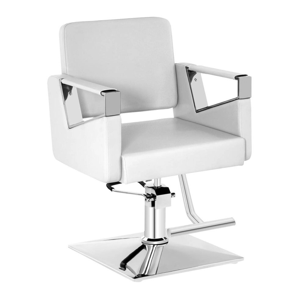 Набір перукарського крісла Physa Bristol white + фарбування сталевих ніжок - на гвинтах Physa (-) від компанії Euromarka - фото 1