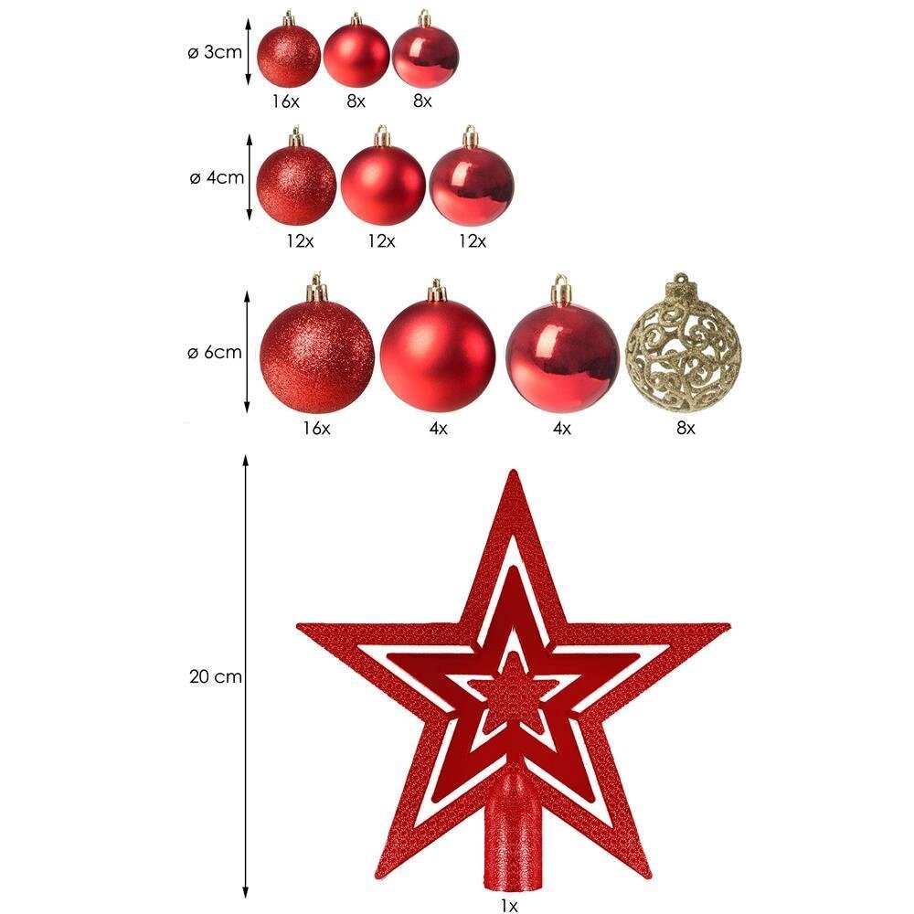 Набір шезок 6/4/3 см 101 шт. _x000D_ Springos CA0122 (5907719410753_x000D_) від компанії Euromarka - фото 1